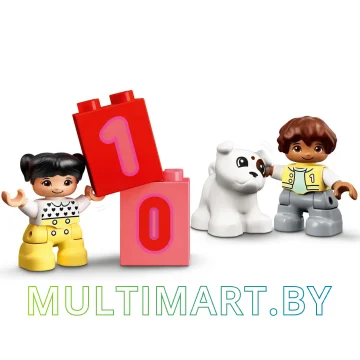 Конструктор LEGO Duplo 10954 Поезд с цифрами — учимся считать картинка 7